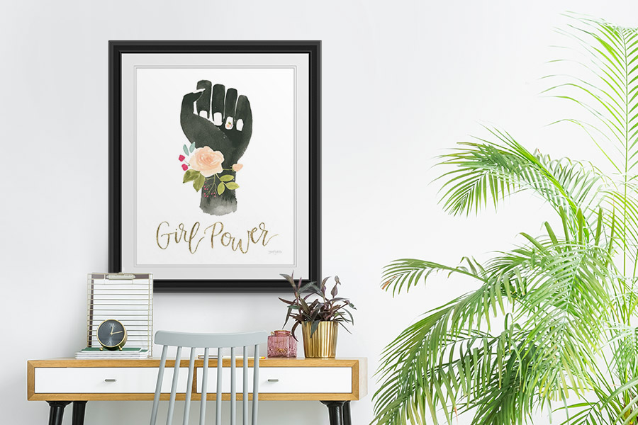 Girl Power XI Wall Art by Jenaya Jackson